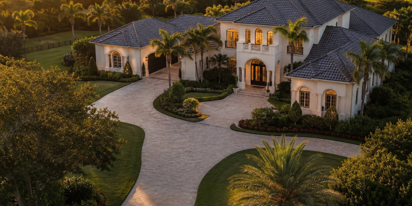 Finca del sur de Florida con canales y buen drenaje